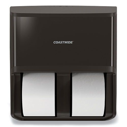 Coastwide Professional™ J-series Quad Bath Tissue Dispenser, 13.52 X 7.51 X 14.66, Black freeshipping - TVN Wholesale