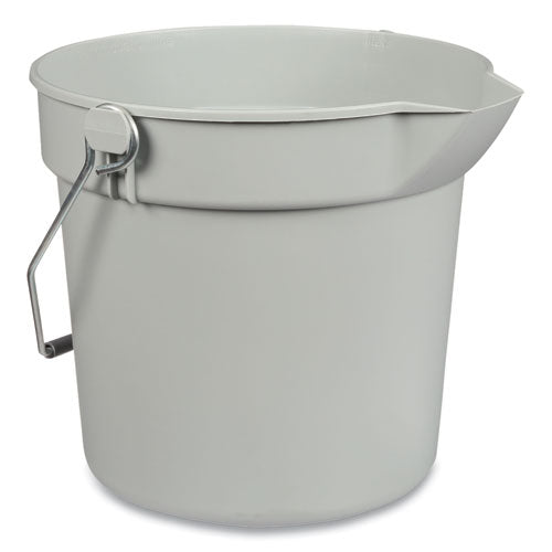 Coastwide Professional™ Plastic Bucket, 10 Qt, Gray freeshipping - TVN Wholesale
