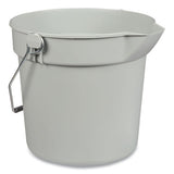 Coastwide Professional™ Plastic Bucket, 10 Qt, Gray freeshipping - TVN Wholesale