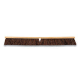 Coastwide Professional™ Palmyra Push Broom Head, Brown Bristles, 36" Brush freeshipping - TVN Wholesale