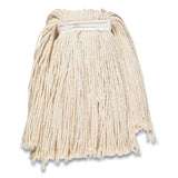 Coastwide Professional™ Cut-end Wet Mop Head, Cotton, #20, 1" Headband, White freeshipping - TVN Wholesale