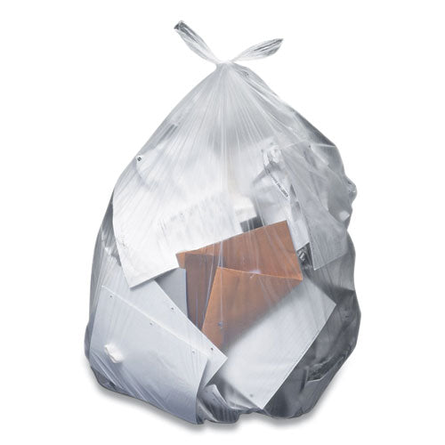 Coastwide Professional™ Linear Low-density Can Liners, 33 Gal, 0.9 Mil, 33" X 39", Clear, 150-carton freeshipping - TVN Wholesale
