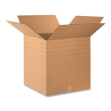 Coastwide Professional™ Multi-depth Shipping Boxes, 200 Lb Mullen Rated, Regular Slotted Container, 24 X 24 X 16 To 24, Brown Kraft, 15-bundle freeshipping - TVN Wholesale