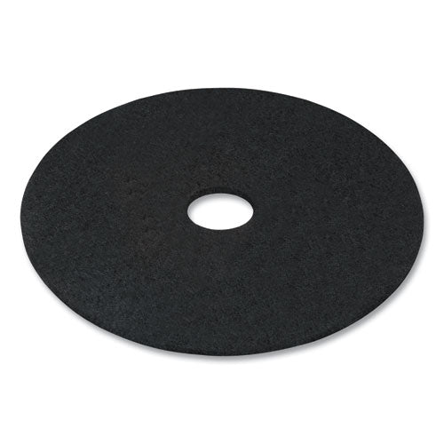 Coastwide Professional™ Stripping Floor Pads, 20" Diameter, Black, 5-carton freeshipping - TVN Wholesale