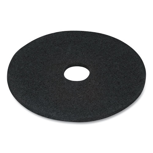 Coastwide Professional™ Stripping Floor Pads, 17" Diameter, Black, 5-carton freeshipping - TVN Wholesale