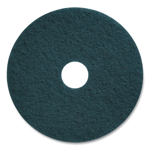 Coastwide Professional™ Cleaning Floor Pads, 17" Diameter, Blue, 5-carton freeshipping - TVN Wholesale