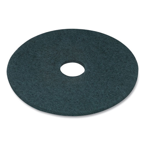 Coastwide Professional™ Cleaning Floor Pads, 17" Diameter, Blue, 5-carton freeshipping - TVN Wholesale