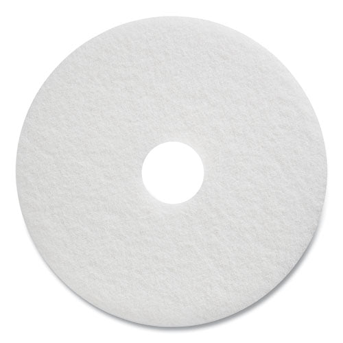 Coastwide Professional™ Polishing Floor Pads, 17" Diameter, White, 5-carton freeshipping - TVN Wholesale