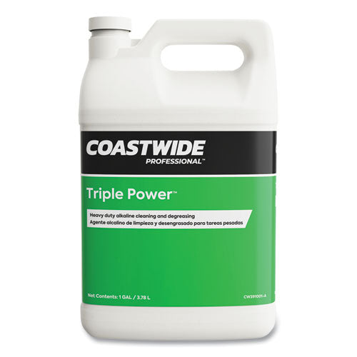 Coastwide Professional™ Triple Power Degreaser, Grape Scent, 3.78 L Bottle, 4-carton freeshipping - TVN Wholesale