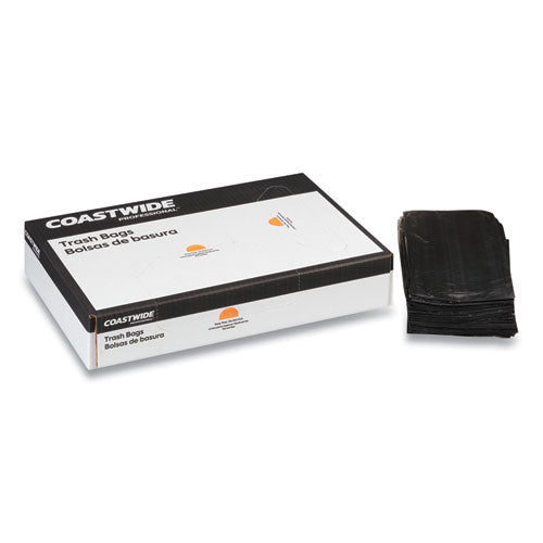 Coastwide Professional™ Linear Low-density Can Liners, 60 Gal, 0.95 Mil, 38" X 58", Black, 100-carton freeshipping - TVN Wholesale
