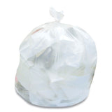 Coastwide Professional™ Linear Low-density Can Liners, 60 Gal, 0.74 Mil, 38" X 58", White, 100-carton freeshipping - TVN Wholesale