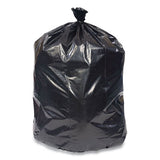 Coastwide Professional™ Reprocessed Resin Can Liners, 56 Gal, 1.8 Mil, 43" X 47", Black, 100-carton freeshipping - TVN Wholesale