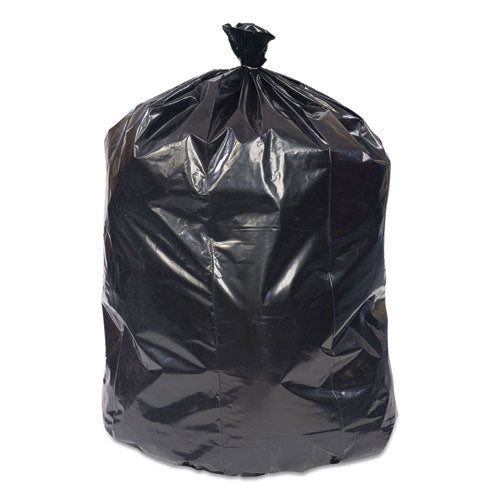 Coastwide Professional™ Reprocessed Resin Can Liners, 45 Gal, 1.8 Mil, 40" X 46", Black, 100-carton freeshipping - TVN Wholesale