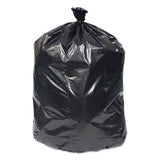 Coastwide Professional™ Reprocessed Resin Can Liners, 45 Gal, 1.8 Mil, 40" X 46", Black, 100-carton freeshipping - TVN Wholesale
