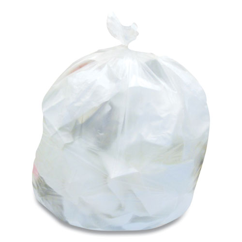 Coastwide Professional™ High-density Can Liners, 56 Gal, 22 Mic, 43" X 48", Natural, 150-carton freeshipping - TVN Wholesale