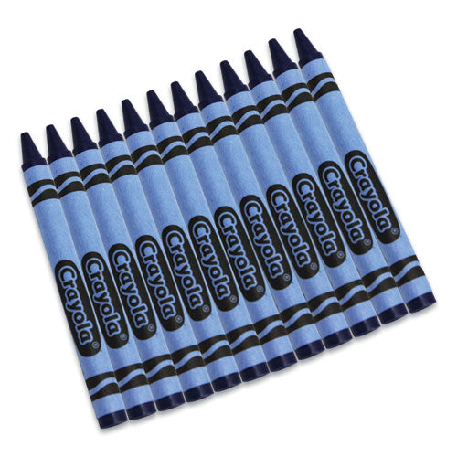 Crayola® Bulk Crayons, Blue, 12-box freeshipping - TVN Wholesale
