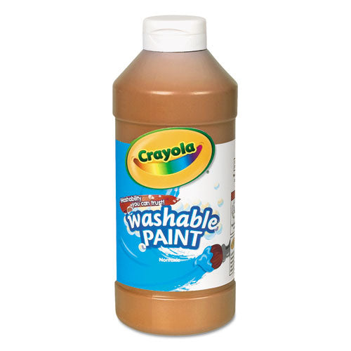 Crayola® Washable Paint, Orange, 16 Oz Bottle freeshipping - TVN Wholesale