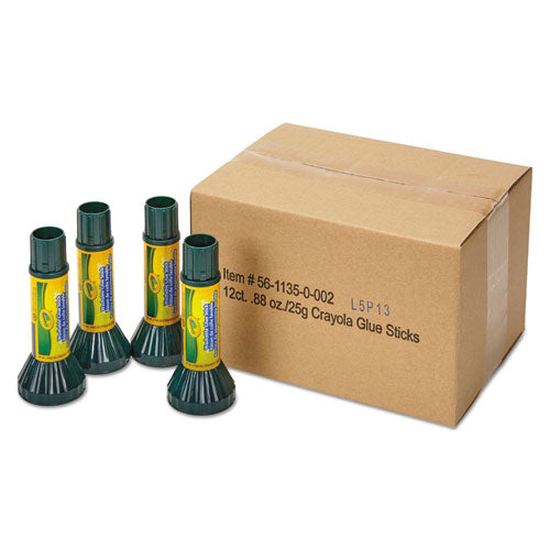 Crayola® Washable Glue Stick, 0.88 Oz, Dries Clear, 12-pack freeshipping - TVN Wholesale