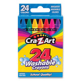 Cra-Z-Art® Washable Crayons, Assorted, 24-pack freeshipping - TVN Wholesale