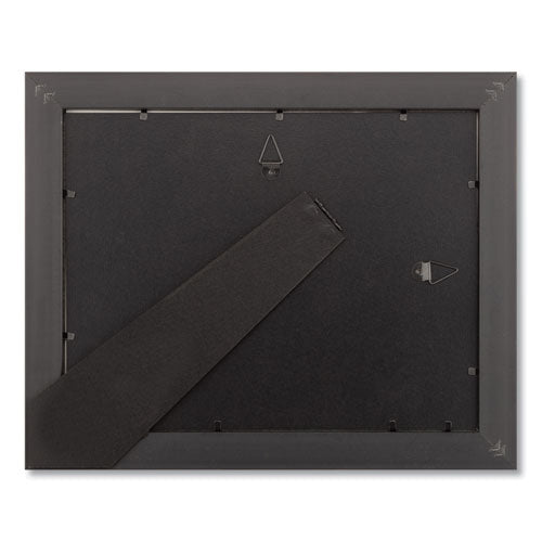 DAX® Desk-wall Photo Frame, Plastic, 8 1-2 X 11, Rosewood-black freeshipping - TVN Wholesale