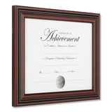DAX® Desk-wall Photo Frame, Plastic, 8 1-2 X 11, Rosewood-black freeshipping - TVN Wholesale