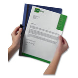 Durable® Duraclip Report Cover, Clip Fastener,  8.5 X 11, Clear-black, 5-pack freeshipping - TVN Wholesale