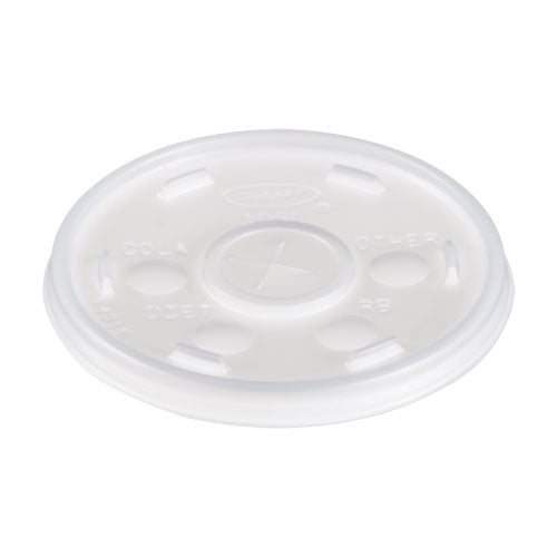 Dart® Plastic Cold Cup Lids, Fits 10 Oz Cups, Translucent, 100 Pack, 10 Packs-carton freeshipping - TVN Wholesale