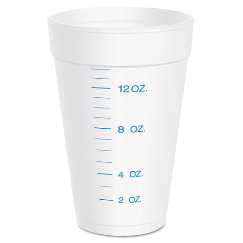 Dart® Graduated Foam Medical Cups, 16 Oz, White, 25-pack, 40 Packs-carton freeshipping - TVN Wholesale