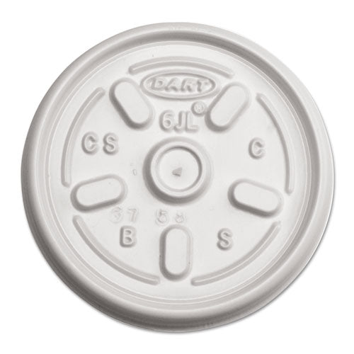 Dart® Plastic Lids For Foam Containers, Flat, Vented, Fits 24-32 Oz, Translucent, 500-carton freeshipping - TVN Wholesale