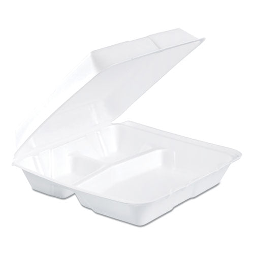 Dart® Foam Hinged Lid Container, Hot Dog Container, 3.8 X 7.1 X 2.3, White,125-bag, 4 Bags-carton freeshipping - TVN Wholesale