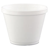 Foam Container, 8 Oz, White, 1,000-carton