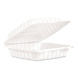 ProPlanet™ by Dart® Hinged Lid Containers, Single Compartment, 9 X 8.8 X 3, White, 150-carton freeshipping - TVN Wholesale
