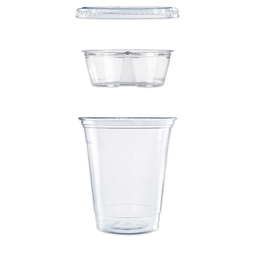 Dart® Clear Pet Cups With Single Compartment Insert, 12 Oz, Clear, 500-carton freeshipping - TVN Wholesale
