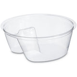 Single Compartment Cup Insert, 3.5 Oz, Clear, 1,000-carton