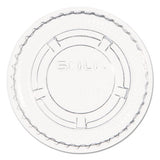 Dart® Portion-soufflé Cup Lids, Fits 0.5 Oz To 1 Oz Cups, Pet, Clear, 125 Pack, 20 Packs-carton freeshipping - TVN Wholesale