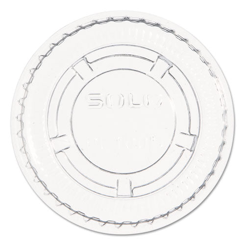 Dart® Portion-soufflé Cup Lids, Fits 3.25 Oz To 9 Oz Cups, Clear, 125-pack, 20 Packs-carton freeshipping - TVN Wholesale