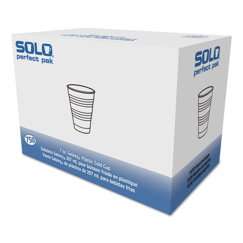 Dart® Conex Galaxy Polystyrene Plastic Cold Cups, 7 Oz, Clear, 100-pack freeshipping - TVN Wholesale