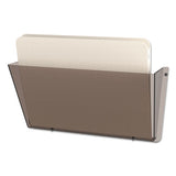 deflecto® Unbreakable Docupocket Wall File, Letter, 14 1-2 X 3 X 6 1-2, Smoke freeshipping - TVN Wholesale