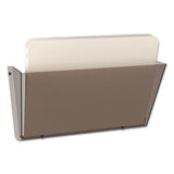 deflecto® Unbreakable Docupocket Wall File, Letter, 14 1-2 X 3 X 6 1-2, Smoke freeshipping - TVN Wholesale
