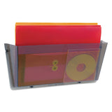 deflecto® Unbreakable Docupocket Wall File, Legal, 17 1-2 X 3 X 6 1-2, Smoke freeshipping - TVN Wholesale