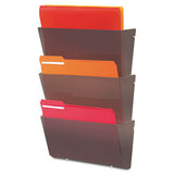 deflecto® Unbreakable Docupocket Wall File, Legal, 17 1-2 X 3 X 6 1-2, Smoke freeshipping - TVN Wholesale