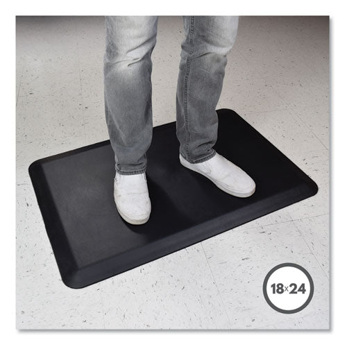 deflecto® Anti-fatigue Mat, 24 X 18, Black freeshipping - TVN Wholesale