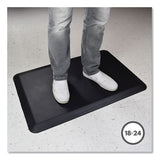 deflecto® Anti-fatigue Mat, 24 X 18, Black freeshipping - TVN Wholesale