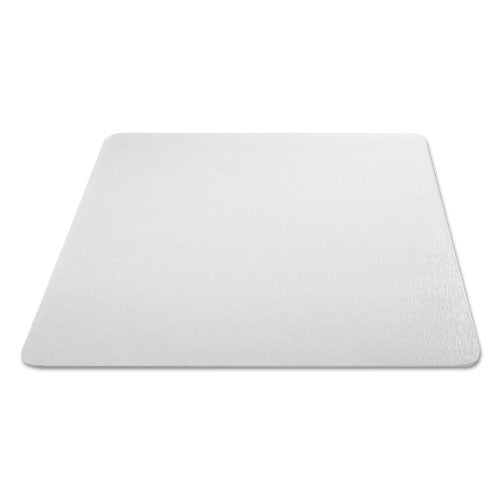 deflecto® Economat All Day Use Chair Mat For Hard Floors, 45 X 53, Wide Lipped, Clear freeshipping - TVN Wholesale