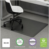 deflecto® Ergonomic Sit Stand Mat, 48 X 36, Black freeshipping - TVN Wholesale