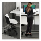 deflecto® Ergonomic Sit Stand Mat, 53 X 45, Black freeshipping - TVN Wholesale