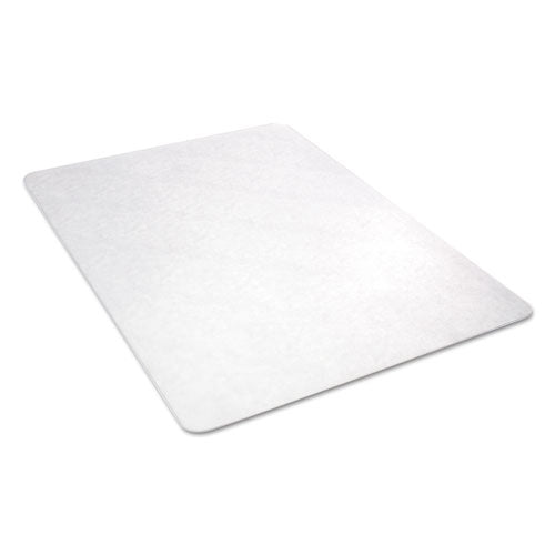 deflecto® Economat All Day Use Chair Mat For Hard Floors, Lip, 46 X 60, Low Pile, Clear freeshipping - TVN Wholesale