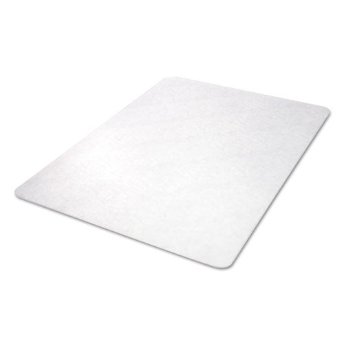 deflecto® Economat All Day Use Chair Mat For Hard Floors, Lip, 46 X 60, Low Pile, Clear freeshipping - TVN Wholesale