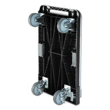 deflecto® Heavy-duty Platform Cart, 500 Lb Capacity, 21 X 32.5 X 37.5, Black freeshipping - TVN Wholesale