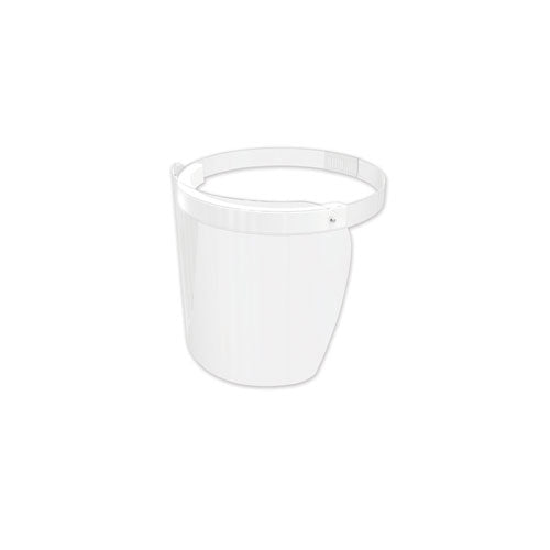 deflecto® Disposable Face Shield, 13 X 10, One Size Fits All, Clear, 100-carton freeshipping - TVN Wholesale